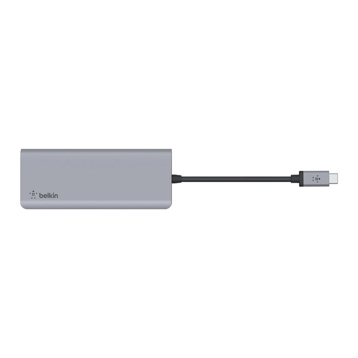 Belkin Adaptador Multipuerto 7 en 1 USB-C AVC009btSGY Plata