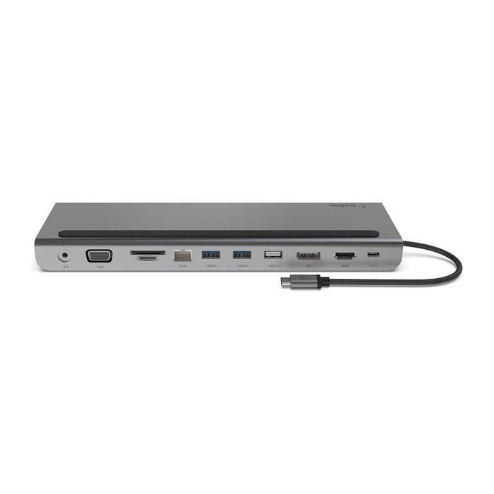 Belkin INC004BTSGY Docking Station USB-C 10 en 1 Gris y Negro Belkin INC004BTSGY Docking Station USB-C 10 en 1 Gris y Negro