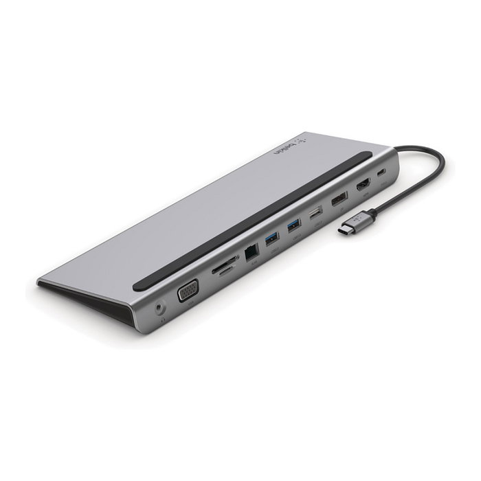 Belkin INC004BTSGY Docking Station USB-C 10 en 1 Gris y Negro Belkin INC004BTSGY Docking Station USB-C 10 en 1 Gris y Negro