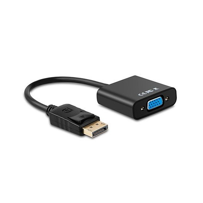 AISENS Conversor DisplayPort Macho a SVGA Hembra Negro 15cm AISENS Conversor DisplayPort Macho a SVGA Hembra Negro 15cm