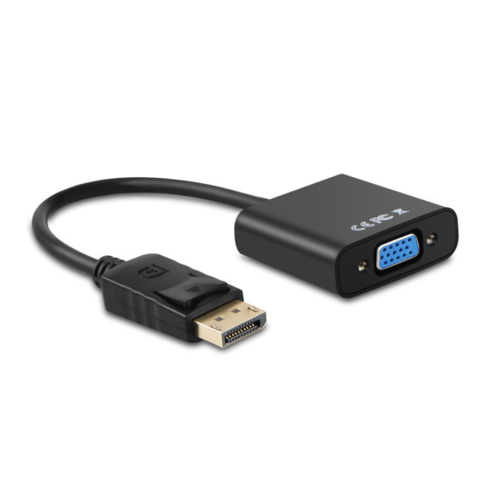 AISENS Conversor DisplayPort Macho a SVGA Hembra Negro 15cm AISENS Conversor DisplayPort Macho a SVGA Hembra Negro 15cm