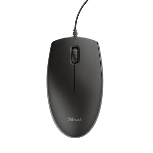 Trust 23972 Teclado y Ratón USB QWERTY Español Negro Resistente a Derrames