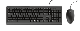 Teclado y Ratón Trust 23972 PRIMO Negro