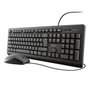 Trust Primo Kit de teclado y ratón USB QWERTY Español Negro