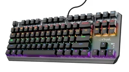 Trust GXT 834 Callaz Teclado Mecánico TKL RGB Negro