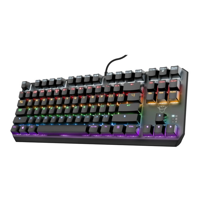 Trust GXT 834 Callaz Teclado Mecánico TKL RGB Negro Trust GXT 834 Callaz Teclado Mecánico TKL RGB Negro
