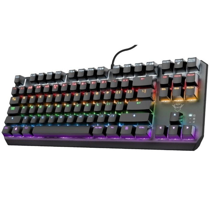 Trust GXT 834 Callaz Teclado Mecánico TKL RGB Negro Trust GXT 834 Callaz Teclado Mecánico TKL RGB Negro
