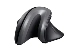 Trust Verro Ratón Ergonómico Vertical Inalámbrico Gris/Negro