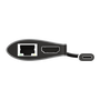 Trust Dalyx Tarjeta y Adaptador Interno con HDMI, RJ-45, USB 3.2 Gen 1 (3.1 Gen 1) Aluminio