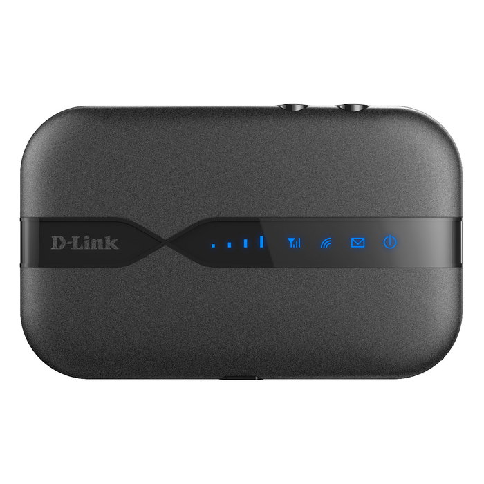 D-Link DWR-932 Router WiFi Portátil 4G LTE con Batería de 2000 mAh, Mobile Hotspot, Wi-Fi 4 (802.11n) 150 Mbps, Negro