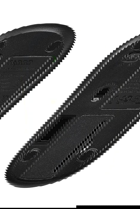 Rapoo M10 Plus Ratón Óptico Inalámbrico para Oficina RF 1000 DPI, Ambidiestro, Color Negro