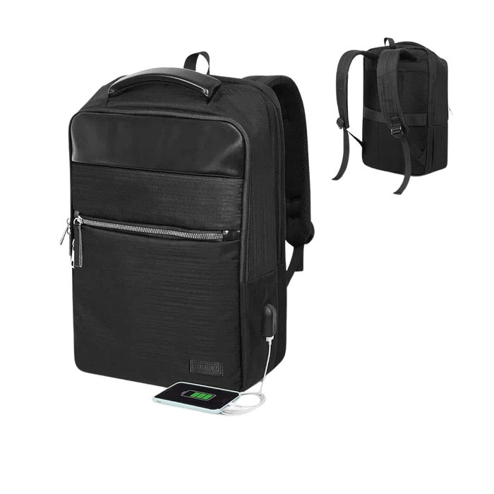 Subblim Business V2 AP Backpack 16 el Negro