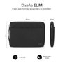 Subblim Urban Laptop Sleeve Funda para Portátil 13,3-14 pulg Negro