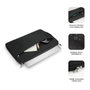 Subblim Urban Laptop Sleeve Funda para Portátil 13,3-14 pulg Negro