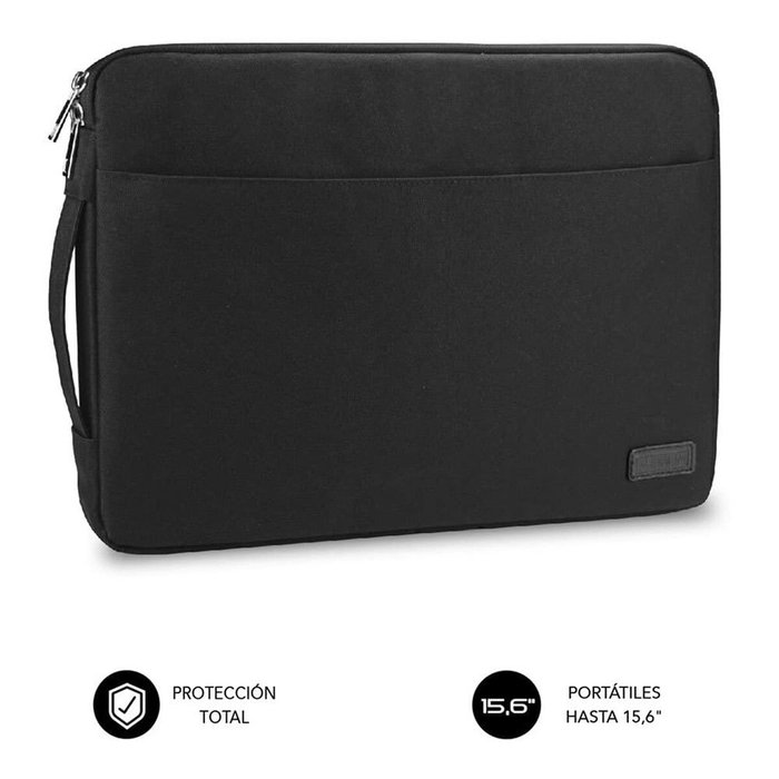 Subblim Urban Laptop Sleeve Funda para Portátiles hasta 15.6 pulg Negro