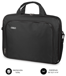 Subblim Maletín Oxford para Portátiles de 13,3-14 Pulgadas Negro