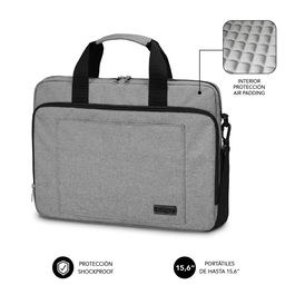 SUBBLIM vAir Padding Laptop bag 15,6" Grey