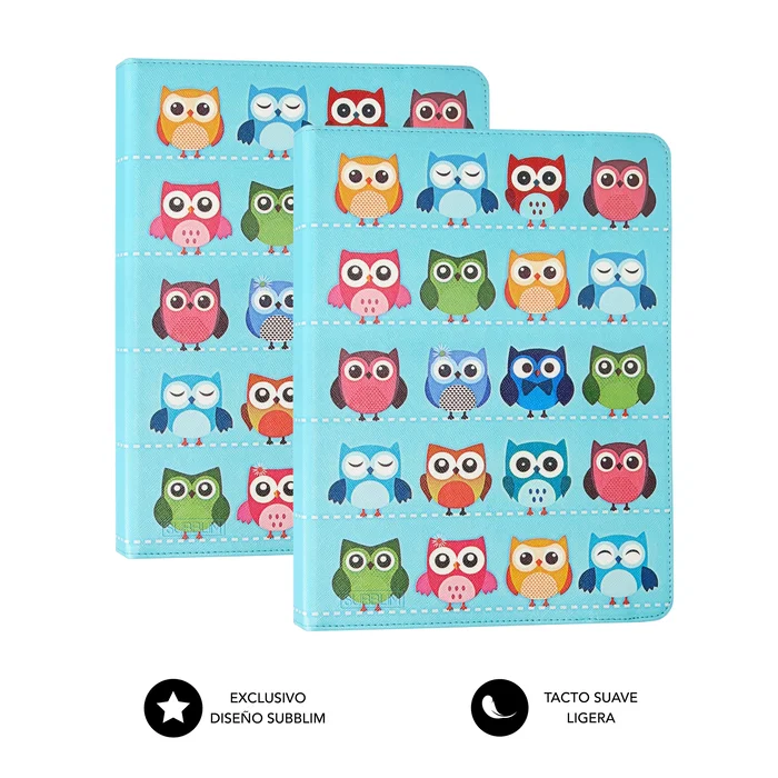 Subblim Trendy Case Owls Funda Universal para Tablet 10.1 pulgadas Subblim Trendy Case Owls Funda Universal para Tablet 10.1 pulgadas
