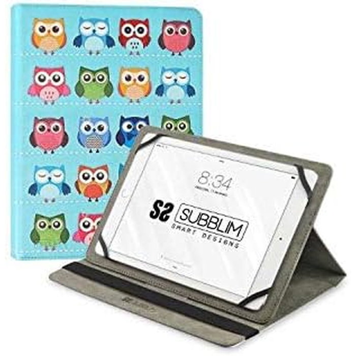 Subblim Trendy Case Owls Funda Universal para Tablet de hasta 10.1 pulgadas