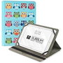 Subblim Trendy Case Owls Funda Universal para Tablet de hasta 10.1 pulgadas
