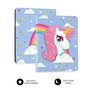 Subblim Trendy Case Unicorn Funda Universal para Tablet de hasta 10,1 pulgadas