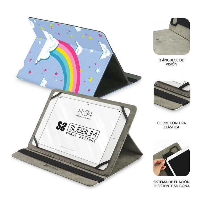 Subblim Trendy Case Unicorn Funda para Tablet Universal 10.1 pulgadas