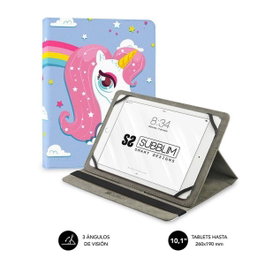 Subblim Trendy Case Unicorn Funda Universal para Tablet de hasta 10,1 pulgadas