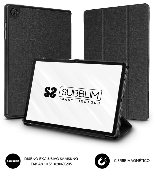 Subblim Funda Case Shock para Tablet Samsung Galaxy Tab A8 10.5 pulgadas Modelos X200/X205 Subblim Funda Case Shock para Tablet Samsung Galaxy Tab A8 10.5 pulgadas Modelos X200/X205