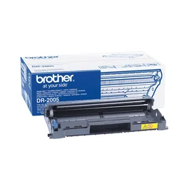 Brother DR-2005 Tambor Original para impresoras láser HL-2035, 12.000 páginas, sistema tambor y tóner independiente, 1 unidad