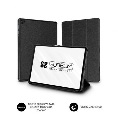 Subblim Funda para Tablet Lenovo Tab M10 HD (3ª Gen) - Negra Subblim Funda para Tablet Lenovo Tab M10 HD (3ª Gen) - Negra