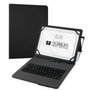 Subblim Keytab Pro USB Funda con Teclado para Tablet Android hasta 10.1 pulg, Negro