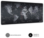 Subblim World XL Alfombrilla Gaming 90x40 cm Negro