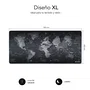 Subblim World XL Alfombrilla Gaming Negro