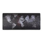 Subblim World XL Alfombrilla Gaming Mapa del Mundo Negro