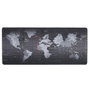 Subblim World XL Alfombrilla Gaming Mapa del Mundo Negro