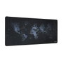 Subblim World XL Alfombrilla Gaming Mapa del Mundo Negro