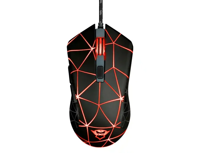 Trust GXT 133 Locx Ratón Gaming Negro