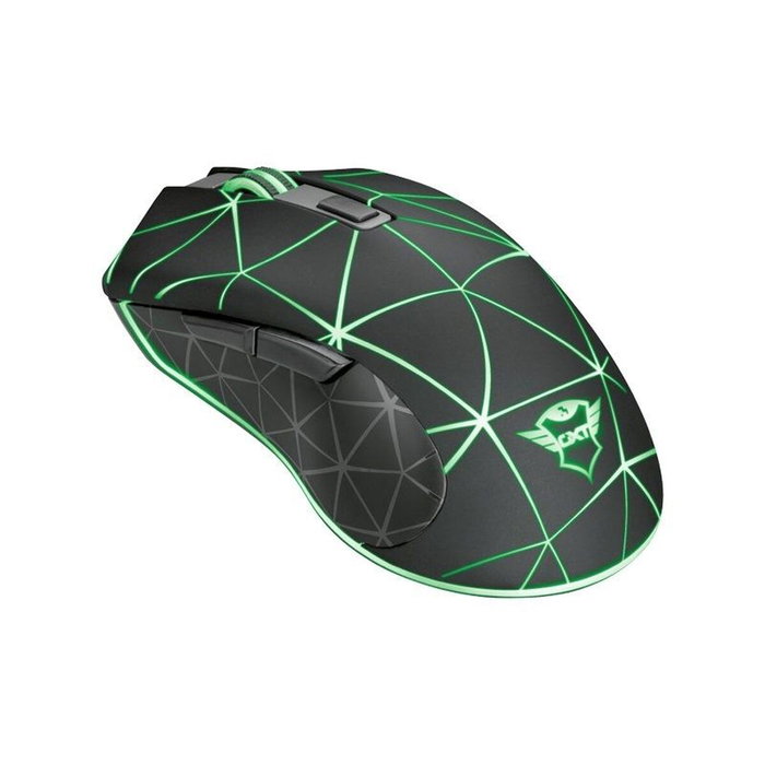 Trust GXT 133 Locx Ratón Gaming Negro