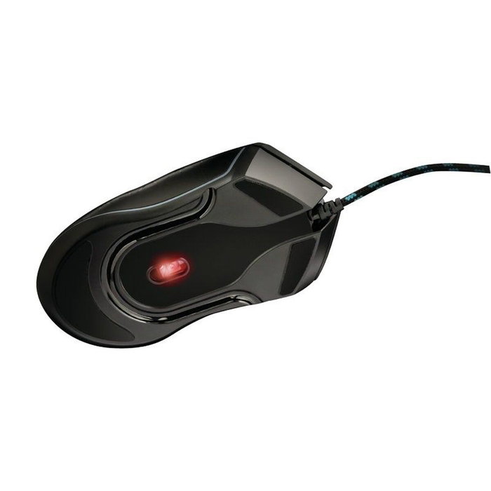 Trust GXT 133 Locx Ratón Gaming Negro