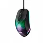 Energy Sistem Ratón Gaming ESG M3 Neon Negro Ergonómico para Diestros con RGB, Sensor Óptico 7200 DPI, 6 Botones Programables y Cable USB Trenzado 1.5m