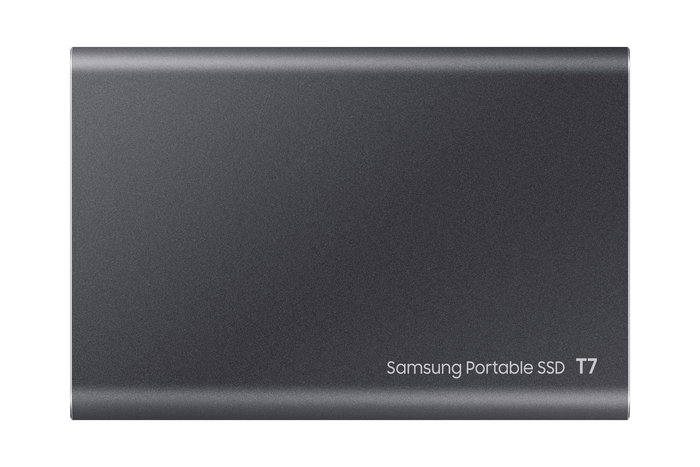 Samsung Portable SSD T7 2 TB USB 3.2 Gen 2 Gris Titanio - Hasta 1050 MB/s, USB-C, Resistente a Caídas, Encriptación AES 256-bit