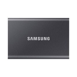 Samsung Portable SSD T7 2TB NVMe USB 3.2 Gen 2 Tipo-C Externo Gris - Disco Duro Externo SSD 2TB