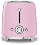Smeg TSF01PKEU Tostadora de 2 rebanadas Rosa Cadillac