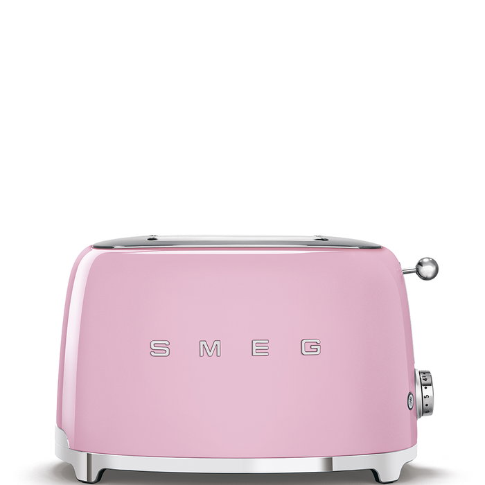 Smeg Tostadora TSF01PKEU 2 Rebanadas Cadillac Rosa