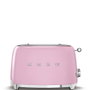 Smeg Tostadora TSF01PKEU 2 Rebanadas Cadillac Rosa