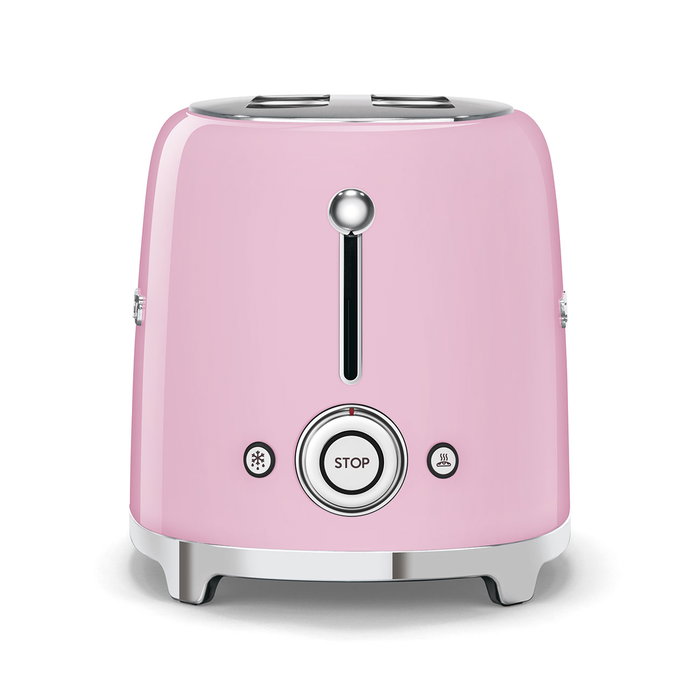 Smeg Tostadora TSF01PKEU 2 Rebanadas Cadillac Rosa