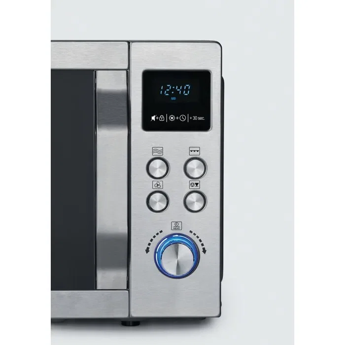 SEVERIN Microondas combinado MW 7774 - Acero inoxidable, 25 L, 48,3 x 43,5 x 28,1 cm
