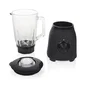 Princess 212092 Batidora de Vaso, 1.5 Litros, 1000W, Negro, Picahielos, 4 Velocidades, Función Pulse, Colección Black Steel
