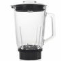 Princess Batidora de vaso Black Steel 212092, 1,5 L, 1000 W, Negro
