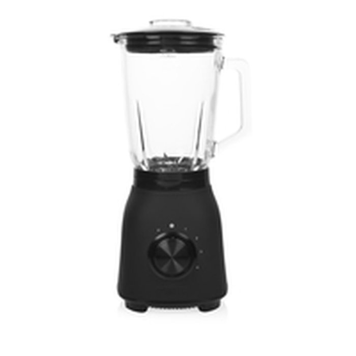 Princess Batidora de vaso Black Steel 212092, 1,5 L, 1000 W, Negro
